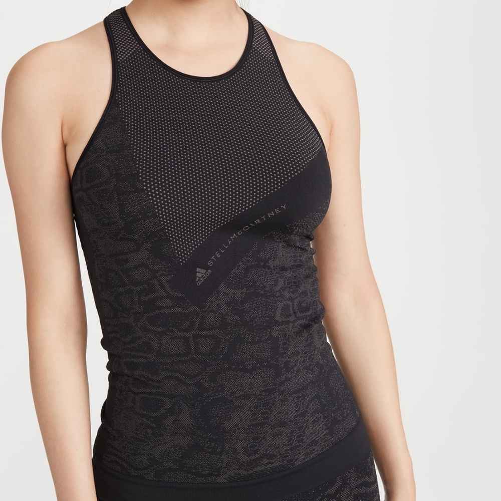 adidas by Stella McCartney Ess Sl Tank, Black, S